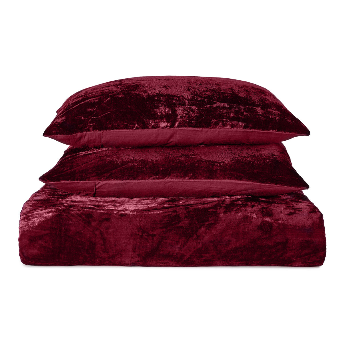 RED deals Covered By the Blood Crushed Velvet Blanket