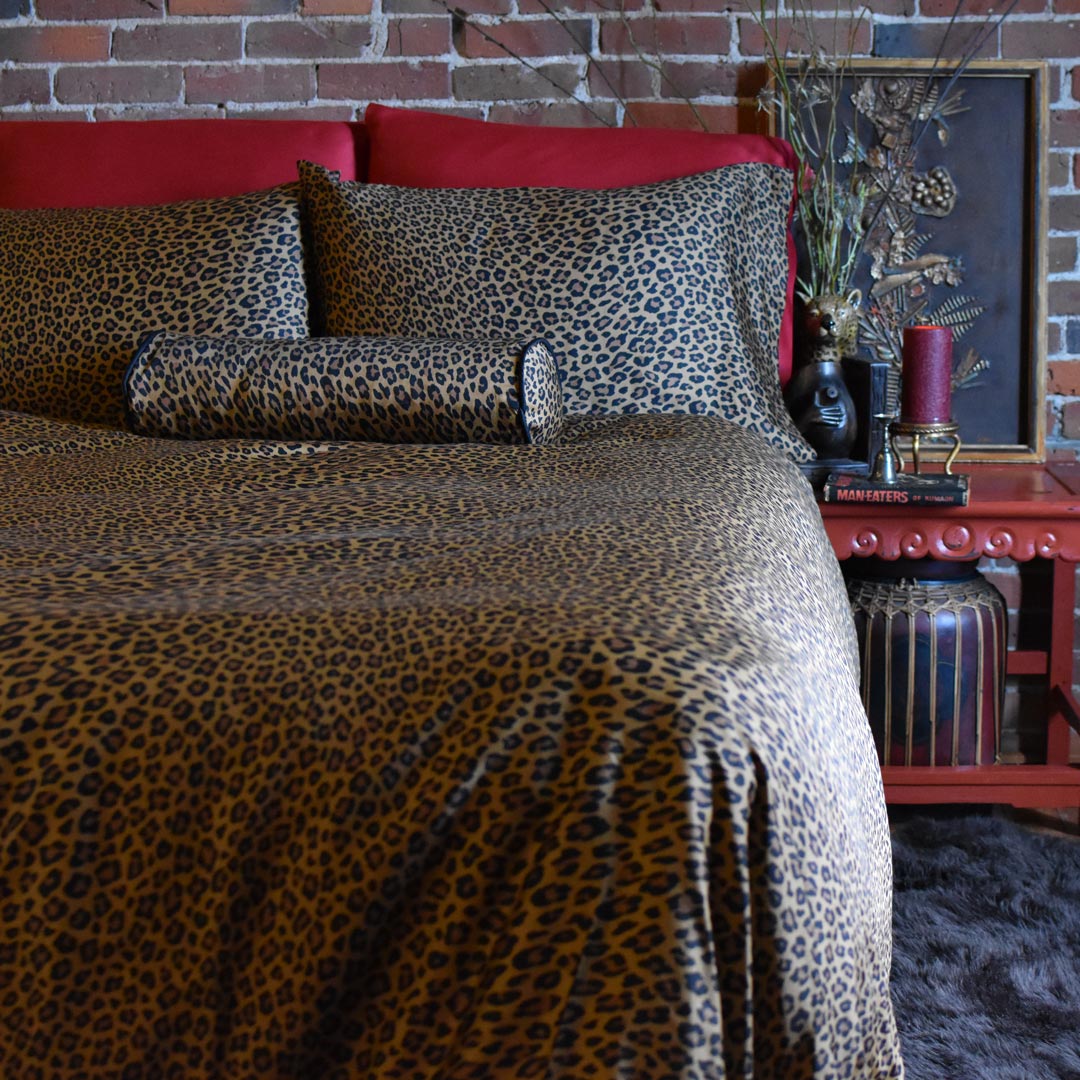 Wild Side Leopard Print Comforter